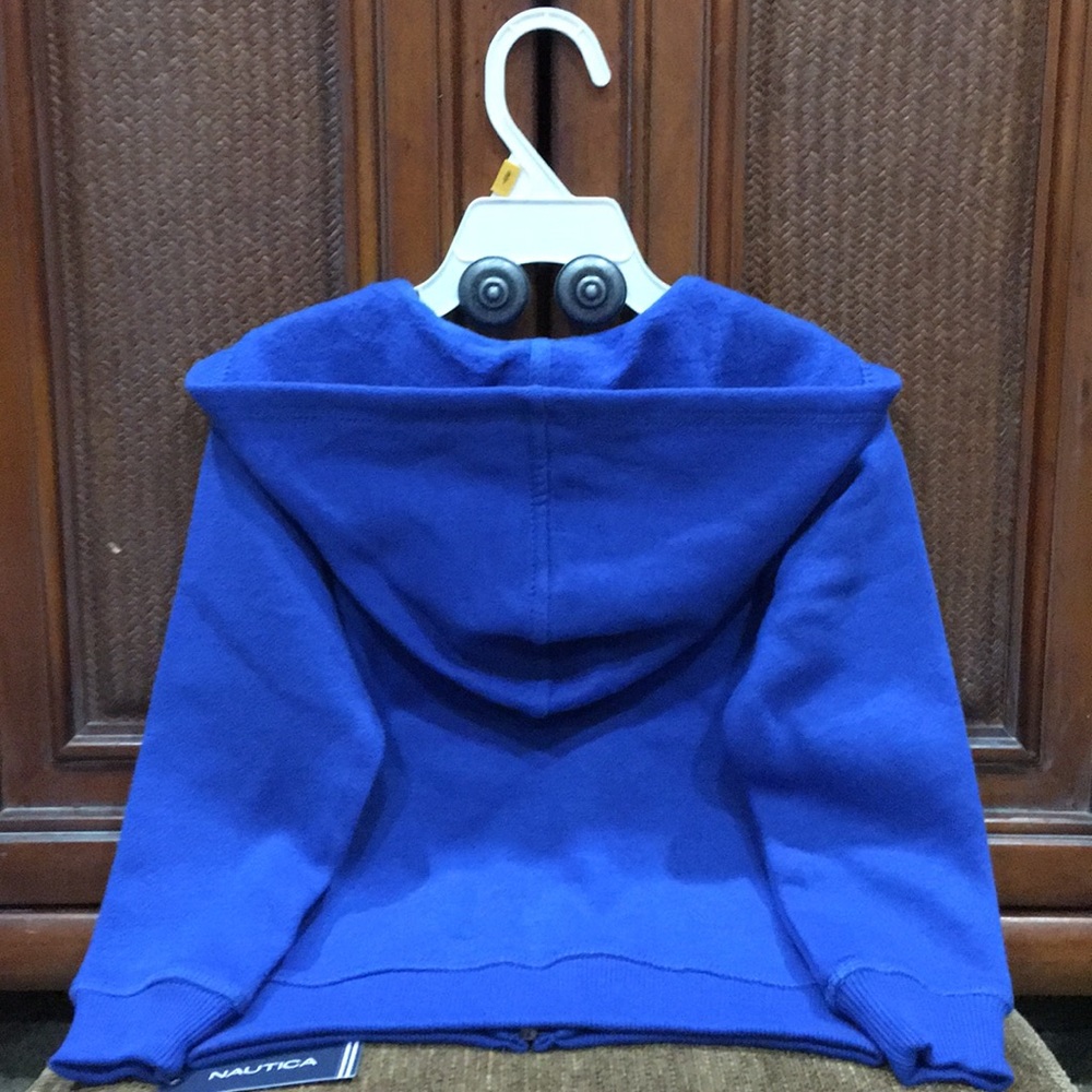 ๐ NAUTICA ๐ COLLECTION LUXURY SUPER CUTE BLUE COLOR KIDS HOODIE JACKET . - Picture 4 of 4
